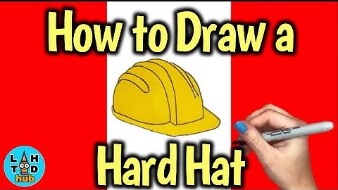 How to Draw a Hard Hat | Construction Helmet