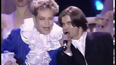 Николай Трубач и Борис Моисеев - Голубая луна (Песня Года 1998)