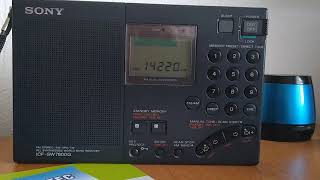 SONY ICF-7600G, 14220kHz