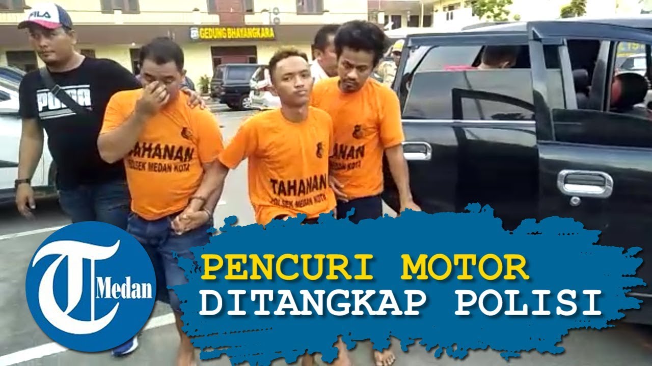 Pencuri Sepeda Motor Ditangkap Polisi, Dua Ditembak di Bagian Kaki