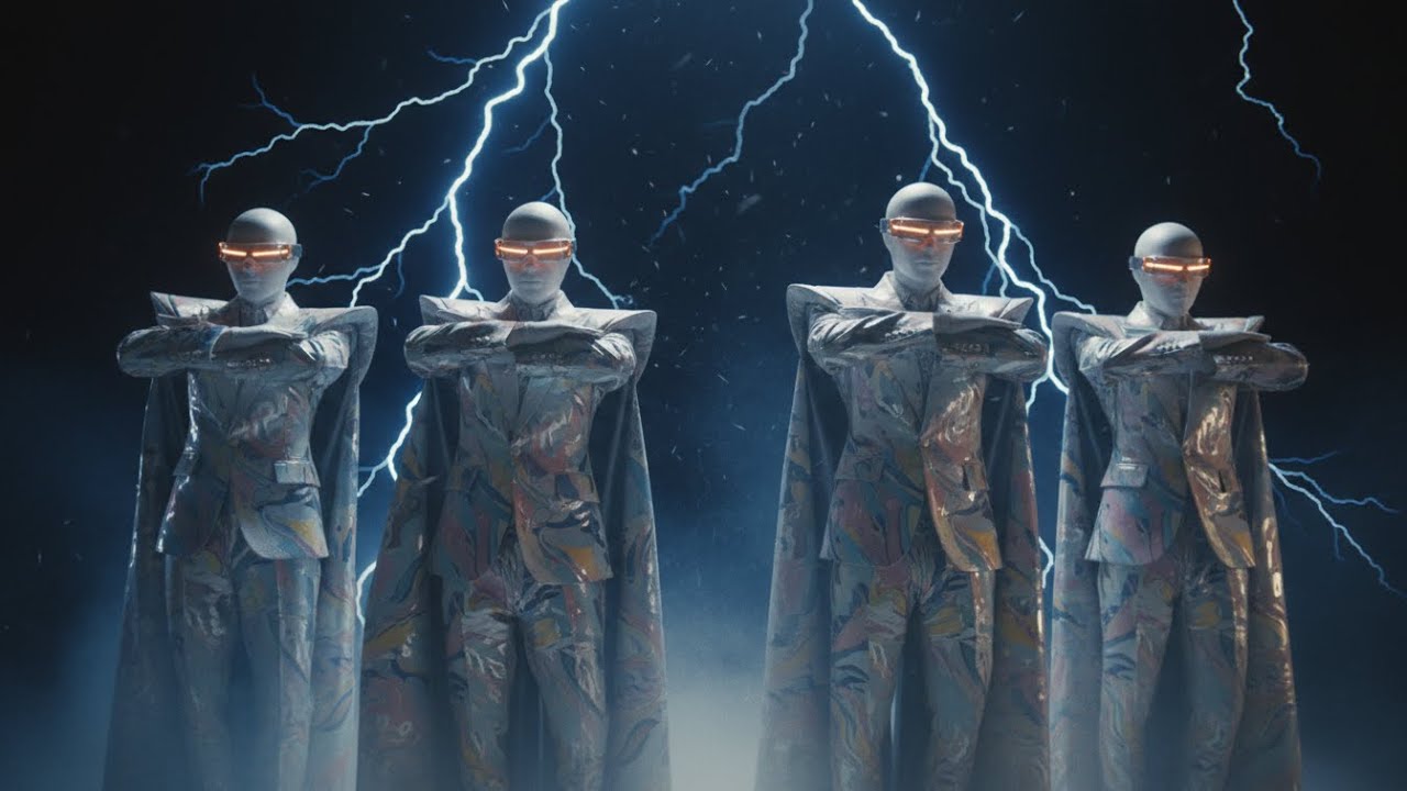 Between Stillness and Pull | Midnight Undertow – Surreal AI Dance in 4K