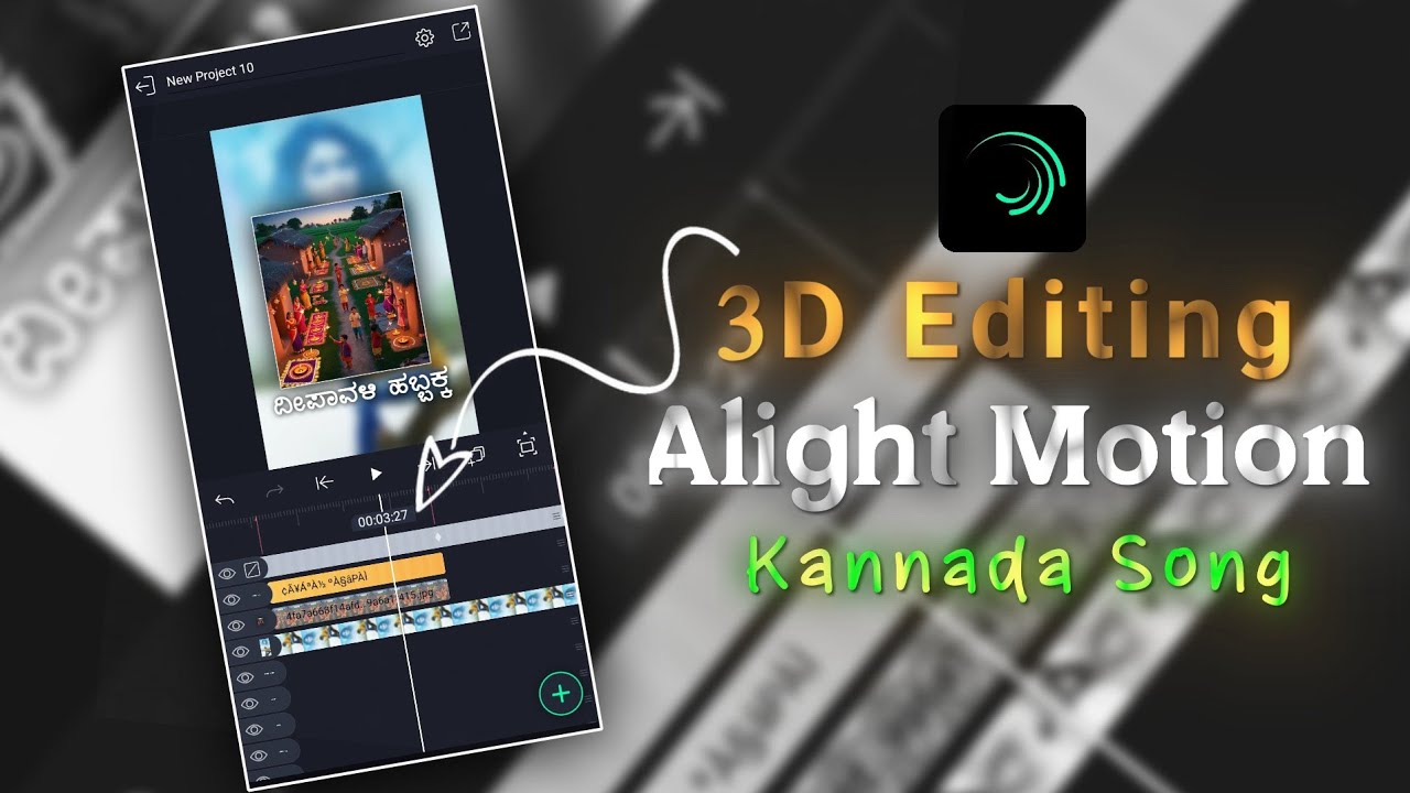 Null Animation How To Alight Motion 3D Camera + Null Animation Editing 😱 | In Kannada ...