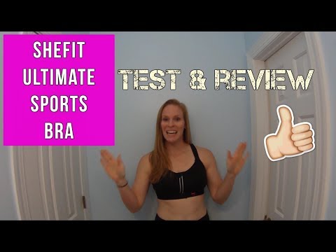 SheFit Sport Bra  try on, jump test (lol) & review! 