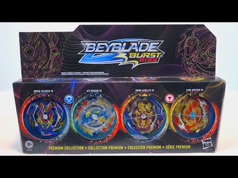 PREMIUM COLLECTION Beyblade Burst Rise HyperSphere Unboxing & Test Battles!