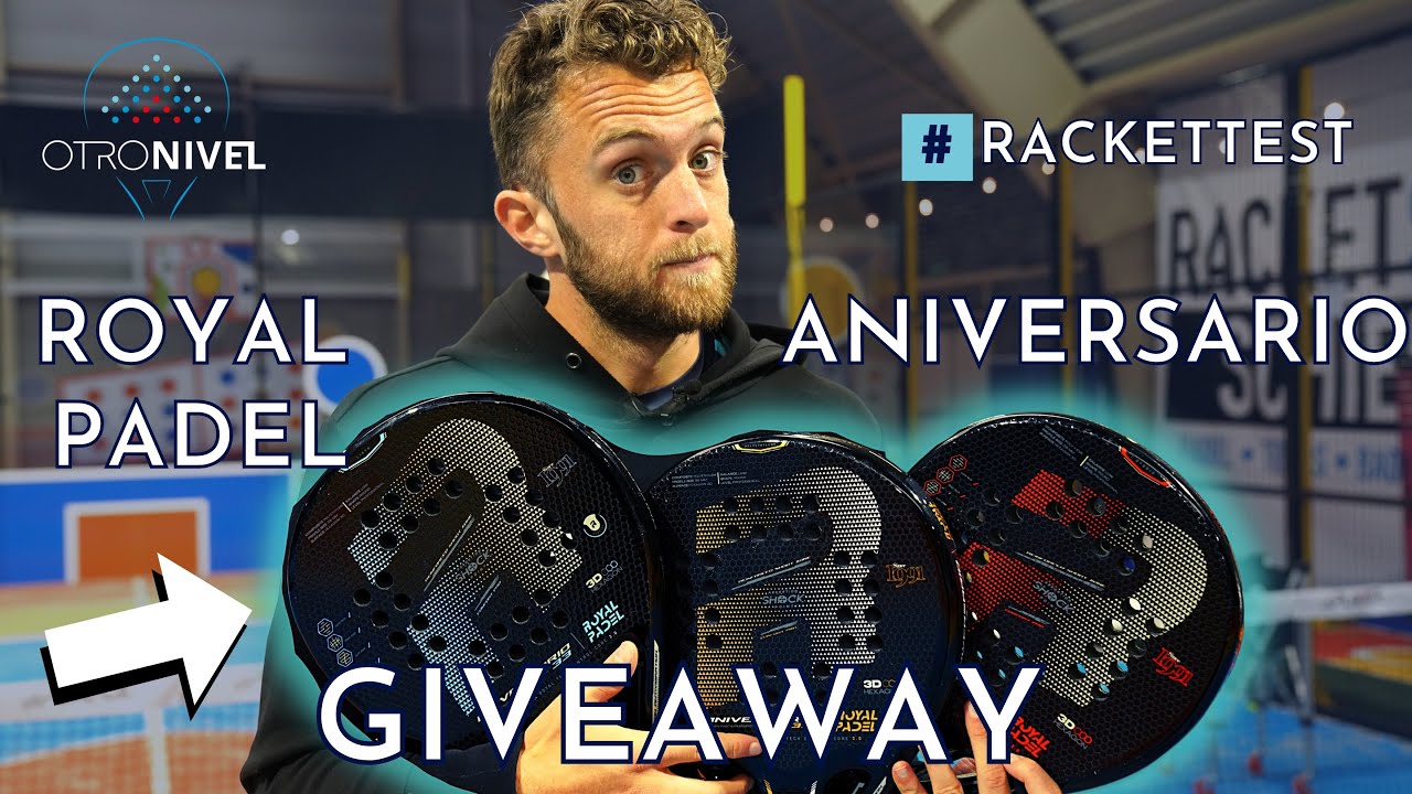 GIVEAWAY! Testing 2023 Royal Padel Line - YouTube