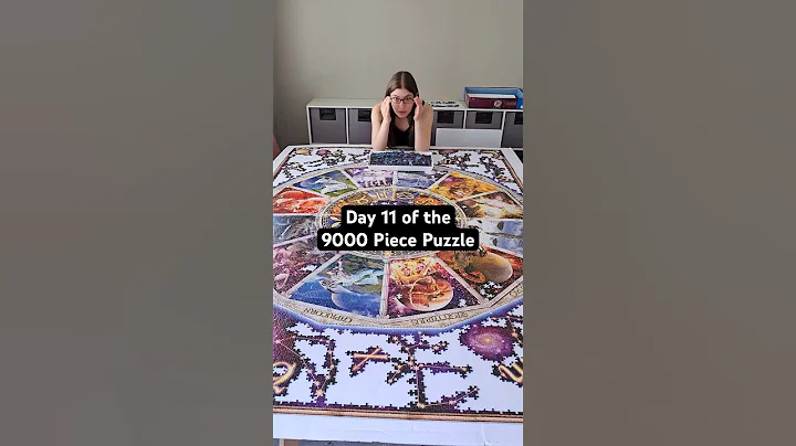 I can’t do this anymore - Day 11 of the 9000 Piece Puzzle 🧩