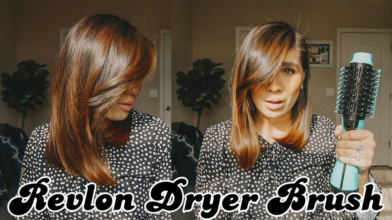 FIRST IMPRESSION OF REVLON ONE-STEP HAIR DRYER *shocked* - YouTube