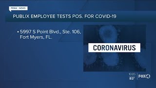 Publix employee tests positive for Covid-19