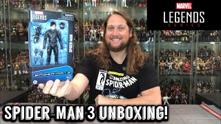 Spider-Man 3 Black Suit Marvel Legends Unboxing &amp; Review!