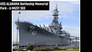 TWO TONY'S FROM ENGLAND VISIT THE USS ALBAMA BATTLESHIP MEMORIAL PARK - A MUST SEE