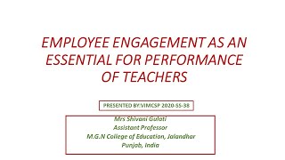 VIMCSP 2020 -SS-38 - PRESENTER NAME - Mrs Shivani Gulati