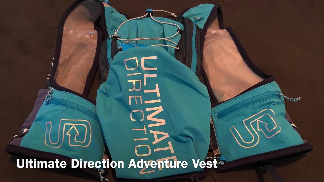 Ultimate Direction Adventure Vest Speed Review and Demo YouTube