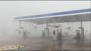 Category 4 Hurricane Ian  Port Charlotte  Eyewall Footage