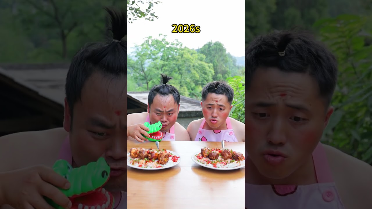 Children’s mealtimes through the decades😂 #funny #mukbang