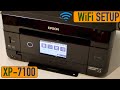 Epson XP-7100 WiFi Setup.