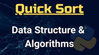 Quick Sort Algorithm | #7 Data structure and Algorithms in python | python Hindi tutorial | 2020