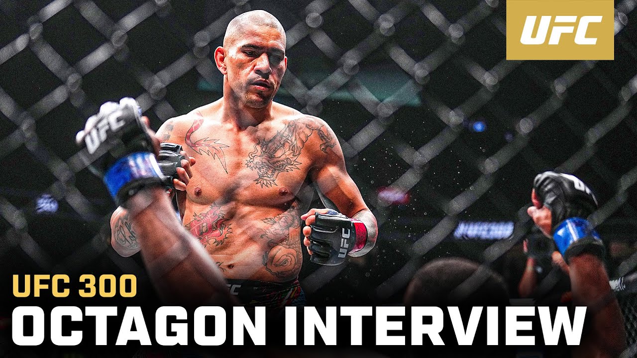 ⁣Alex Pereira Octagon Interview | UFC 300