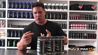 MV3 -Pack multivitamin/mineral formula with added Essential Fats and Fruits and Greens