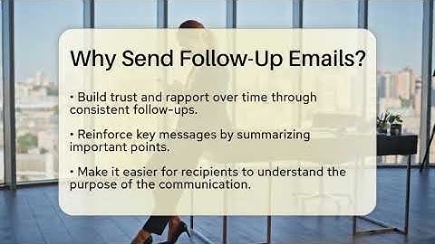 Why Send Follow-Up Emails? - TheEmailToolbox.com