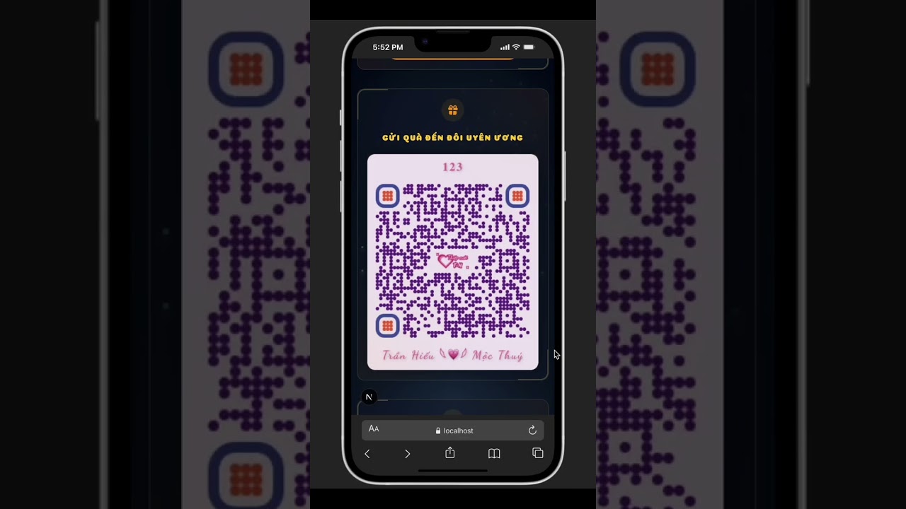 Thiệp cưới pháo hoa