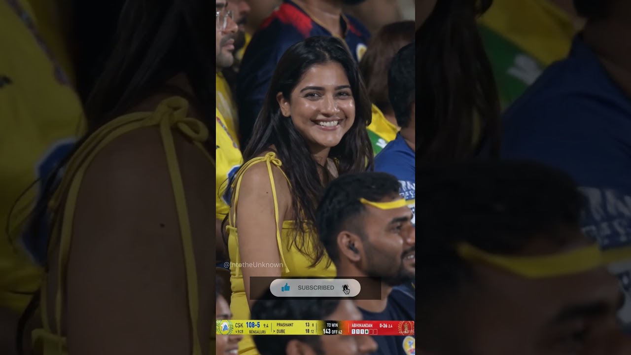 This CSK Fan Became The Vibe Of The Match 👀🔥  #ipl #ipl2026 #csk #rcb #cricketlover