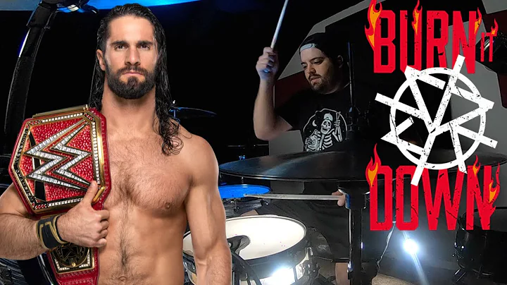 WWE Seth Rollins Theme Song Burn It Down Drum Cover