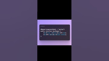 MapStruct in Spring Boot 🔥 Convert DTO to Entity in 1 Line!