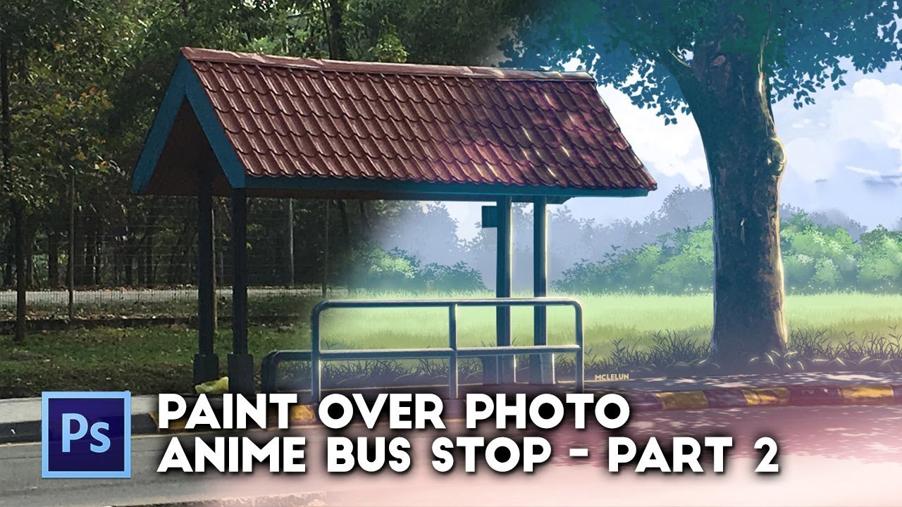 Hello World Anime Bus Scene