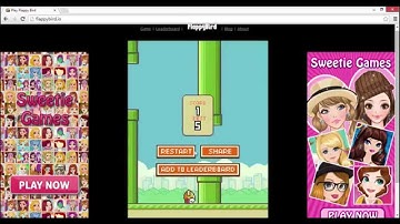 Как сделать игру Flappy Bird 1 часть