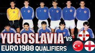 YUGOSLAVIA Euro 1988 Qualification All Matches Highlights | Road to West Germany