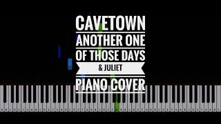 Video thumbnail of "Cavetown - Another One of Those Days & Juliet short piano cover | synthesia | instrumental"