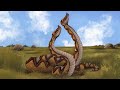 Laophis Crotaloides / La Serpiente Vipérida Gigante / PaleoPedias