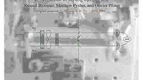 Nonlocal restoration of two-mode squeezing in the presence of strong optical loss
