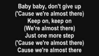 Michael Jackson -We're Almost There with lyrics chords