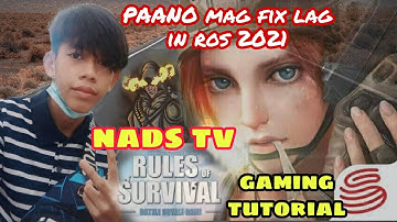PAANO MAG FIX LAG IN ROS 2021
