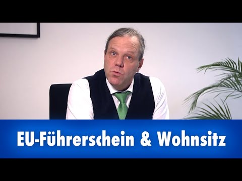 Neues Urteil Zum Eu Fuhrerschein Und Wohnsitzverstoss Youtube
