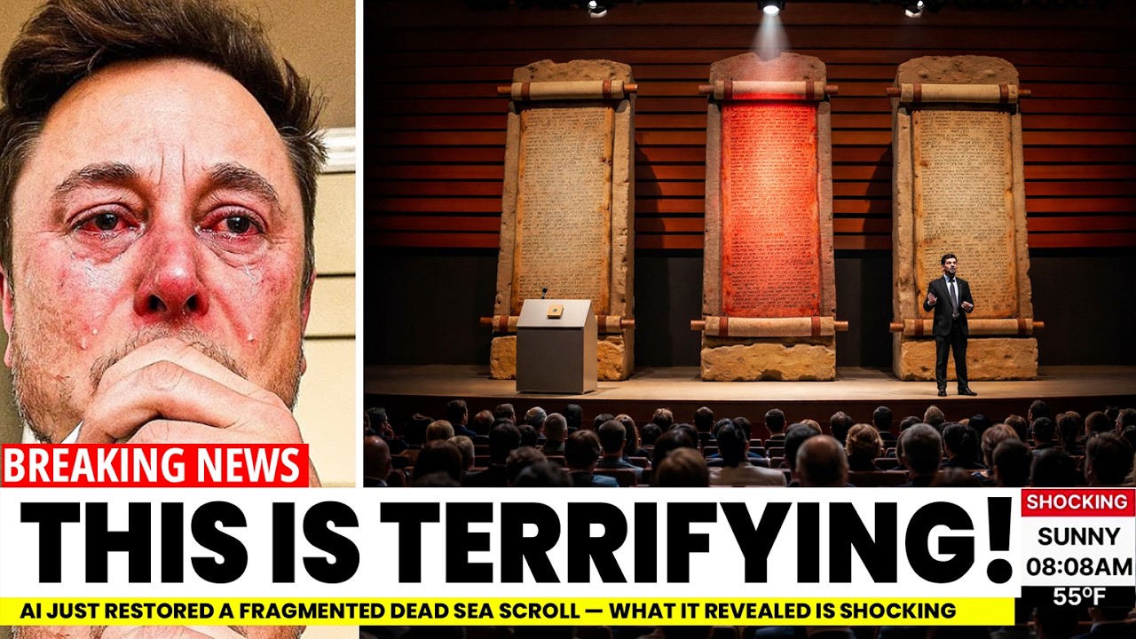 AI Reconstructs Lost Dead Sea Scroll — The Missing Words Are Disturbing!