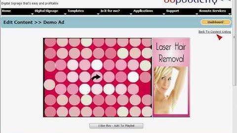 Remotely Add Digital Signage Content
