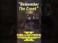 Helldivers 2 we will always remember the creek