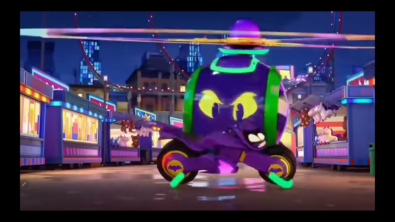 Batwheels vs the legion of zoom