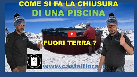 Cosa fare dopo aver riempito piscina?