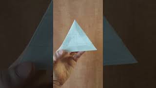 Как сделать Пирамиду ТЕТРАЭДР, Pyramid TETRAHEDRON #Shorts