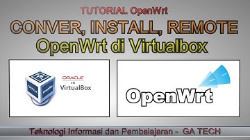 Conver, Install, Remote OpenWrt || vboxmanage VDI & VMDK virtualbox || Tutorial OpenWrt