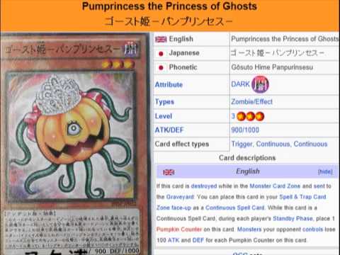 Yugioh 101 Card Review Pumprincess The Princess Of Ghosts Youtube Yugioh 101 Card Review Pumprincess The Princess Of Ghosts Youtube