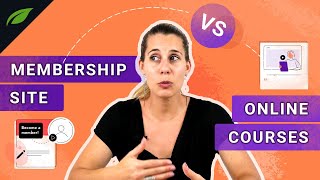 Membership Site vs. Online Course  Which One Should You Choose?