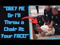 r/IDontWorkHereLady - Psycho Karen ATTACKS Me With a CHAIR! Thinks I'm an Employee!