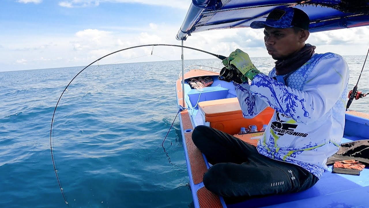 Begini Spot Idaman Pemancing,, Tebing Karang 30 Meter Sarang Ikan Mahal,,!! Full Strike