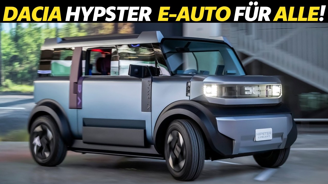 Dacia Hipster: Das radikalste Stadt-Elektroauto 2026!