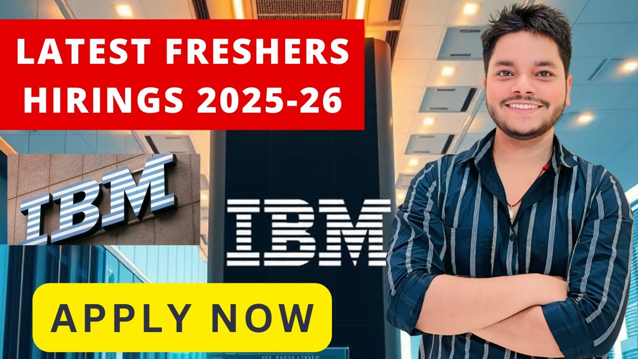 IBM Hiring Freshers 🔥 | Apply Now - YouTube