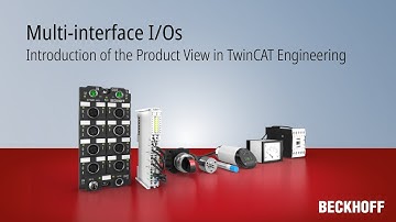 Tutorial: Introduction of the Product View in TwinCAT Engineering